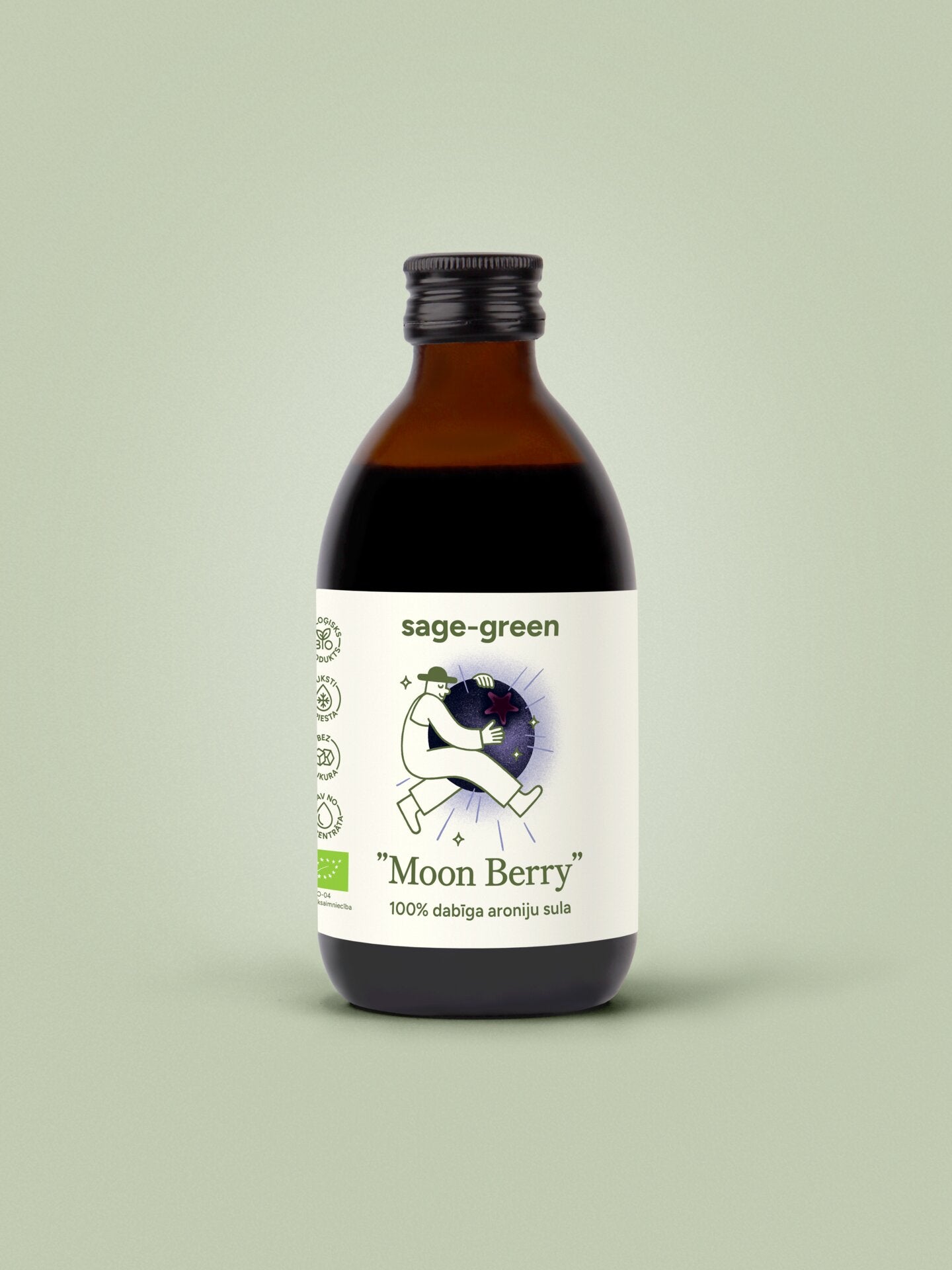 Bio aroniju sula Moon Berry 300ml
